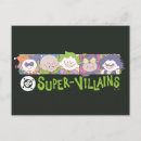 Recherche de vilain cartes postales Dc comics