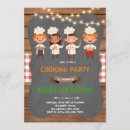 Recherche de cuisinier invitations Cuisine