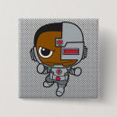 Recherche de cyborgs badges Leauge de la justice