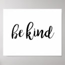 Suche nach be kind poster Trendy