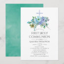 Recherche de vert et bleu invitations Tendance
