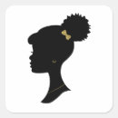 Recherche de silhouette fille autocollants Noir