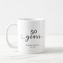 Recherche de anniversaire 50 ans tasses Minimaliste
