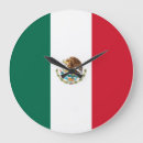 Recherche de mexique horloges Drapeau
