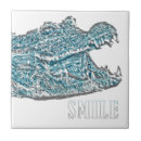 Recherche de crocodile carreaux Reptile