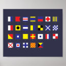 Recherche de drapeaux nautiques posters Code