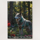 Suche nach wildnis puzzle Blume