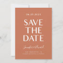 Recherche de terracotta save the dates Minimum