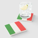Recherche de italien dessous de verres Tricolore