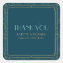 Recherche de vintage des années 1920 autocollants Merci