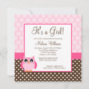 Recherche de rose de point de polka invitations Girly