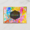 Suche nach neonfarbe visitenkarten Abstrakt