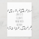 Recherche de musiciens invitations D'anniversaire