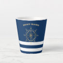 Recherche de roue de bateau tasses Bleu marine