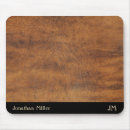 Recherche de cuir vintage tapis souris Moderne