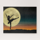 Recherche de ballet puzzles Silhouette