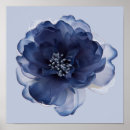 Suche nach blaue blume poster Blumenmuster