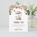 Recherche de champignons rouges vœux cartes Nature