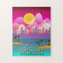 Suche nach miami florida puzzle Retro