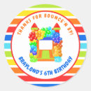 Recherche de gonflable autocollants Anniversaire coloré