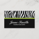 Suche nach zebra print visitenkarten Modern