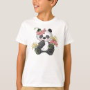 Recherche de panda enfant tshirts Fleurs