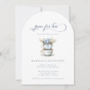 Recherche de tasse de thé invitations Bride