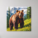 Suche nach braunbär leinwandbilder Wald