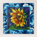 Recherche de fleur jaune puzzles Vert
