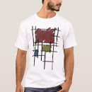 Recherche de mondrian tshirts Bleu