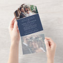 Recherche de rsvp de bleu marine invitations Élégant