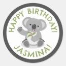 Recherche de anniversaire koala autocollants Mignon