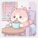Recherche de mignon de chat autocollants Animal kawaii