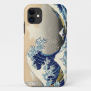 Recherche de la grande vague iphone coques Le japon