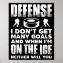 Recherche de gardien de but posters Glace