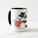 Recherche de panda noël tasses Neige