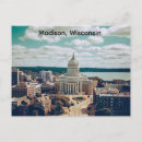 Recherche de madison wisconsin cartes postales État
