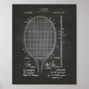 Suche nach tennisschläger poster Vintag