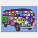 Recherche de fleurs hippies magnets Paix