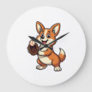 Recherche de dessin de loup horloges Chien