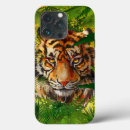 Recherche de visage tigre iphone coques Jungle