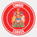 Recherche de symbole canada autocollants Patriotique