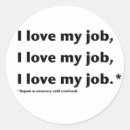 Recherche de job autocollants Drôle