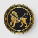Recherche de signe astrologique horloges Lion