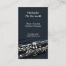 Suche nach clarinet visitenkarten Lehrer