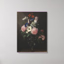Suche nach weiße blume auf schwarzem hintergrund poster Rot