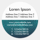 Recherche de 12 autocollants Texte