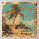 Suche nach cancun poster Vintage reiseplakat