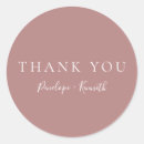 Recherche de thank you autocollants Élégant