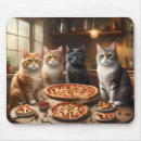 Recherche de pizza tapis souris Chat